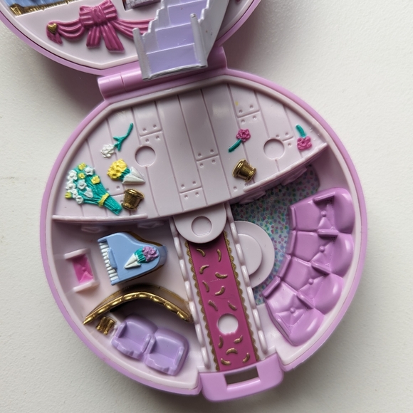 Rare Vintage 1993 Bluebird Polly Pocket Ballerina Compact Only - Picture 3 of 8